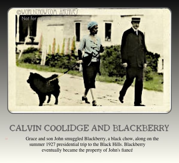 Grace and Calvin Coolidge
