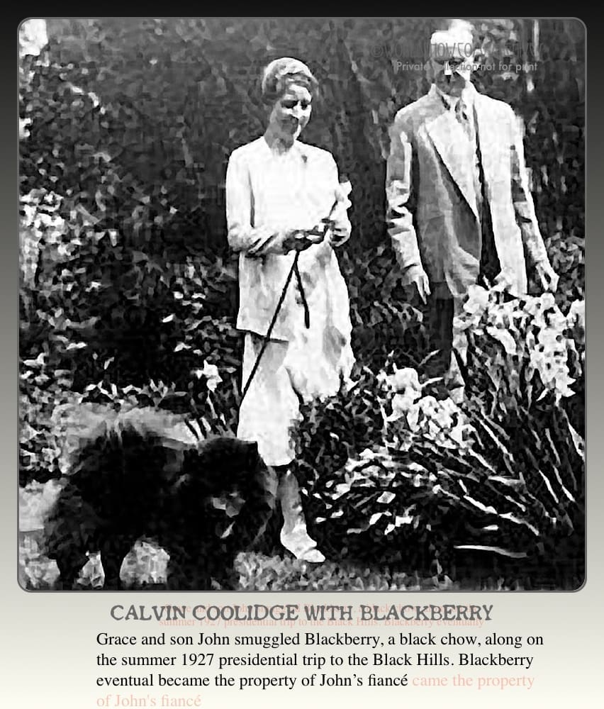 Grace and Calvin Coolidge