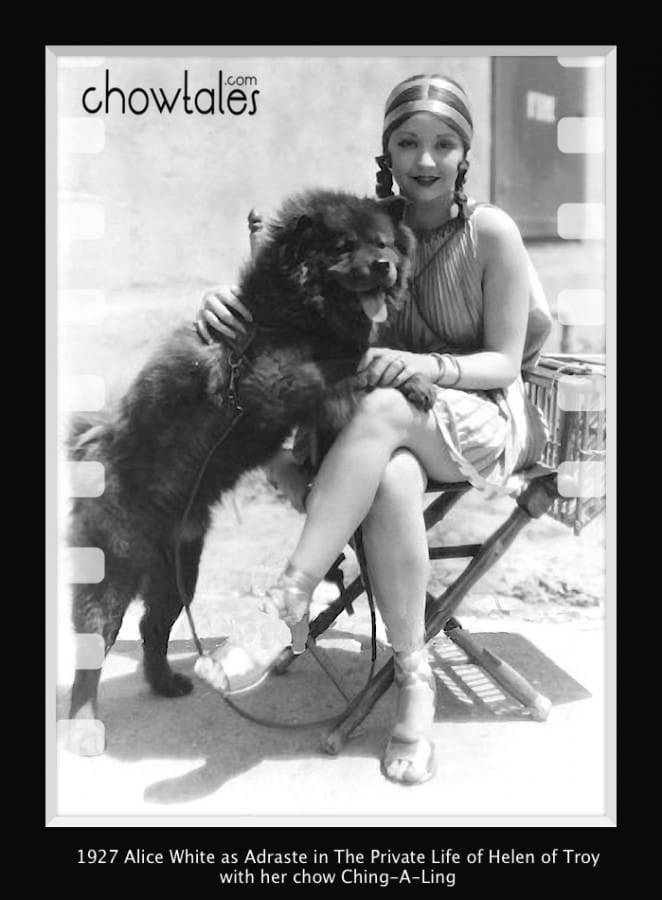 Alice White in Helen of Troy 1927 with Ching-A-Ling