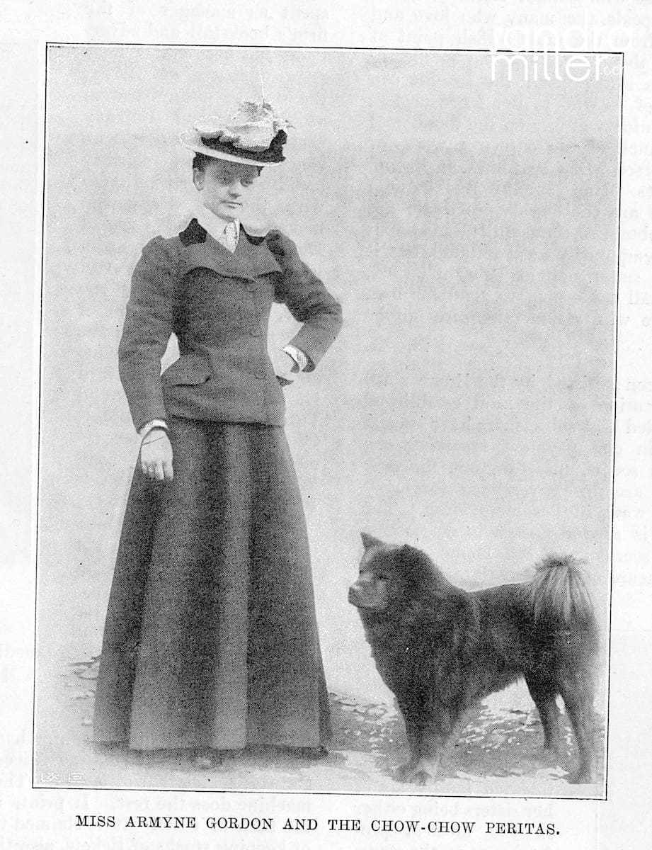1897 THE SKETCH MISS ARMYNE GORDON WITH PERITAS 2016-02-20