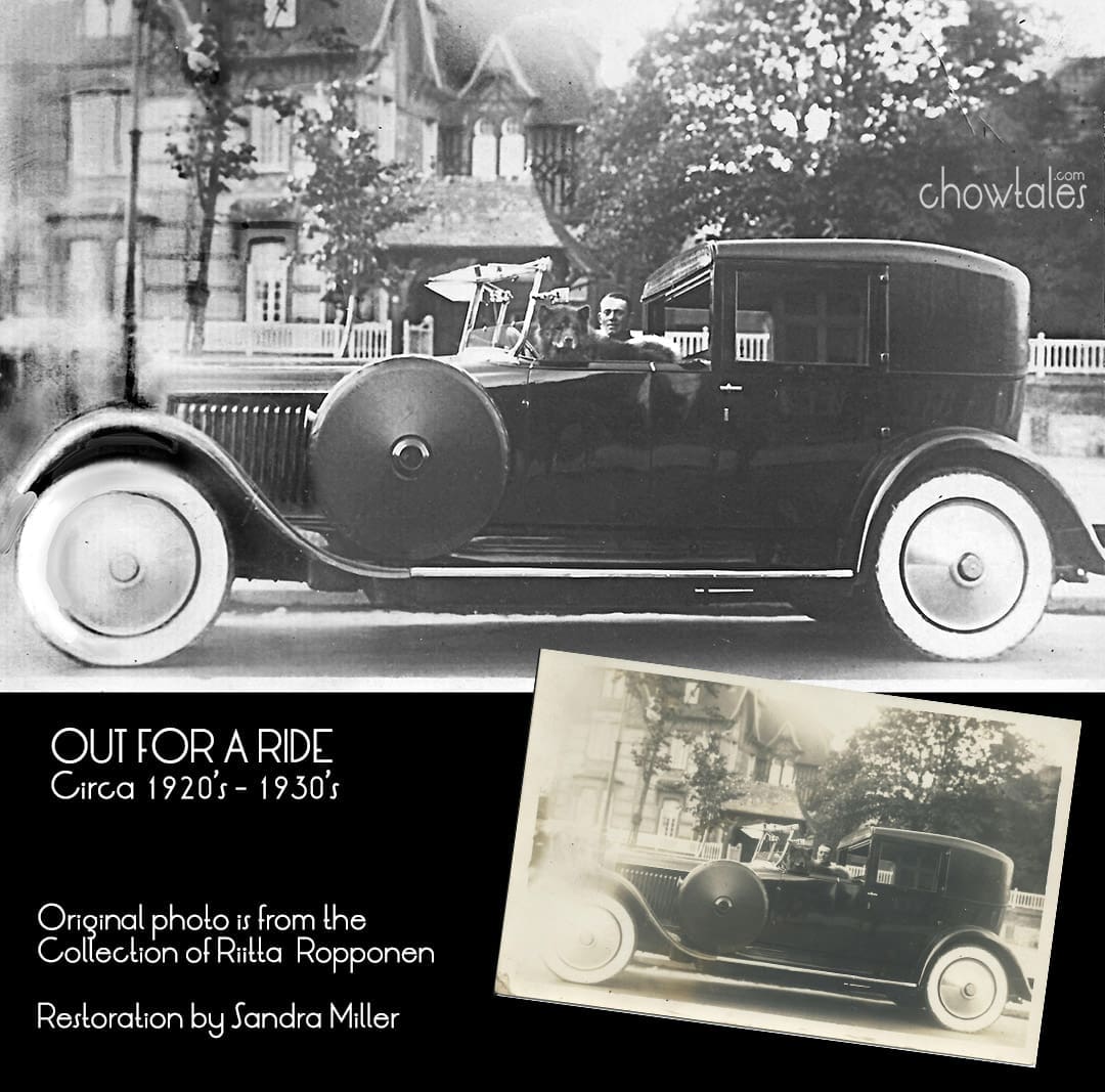 RIITTA ROPPONEN RESTORED CAR CHOW