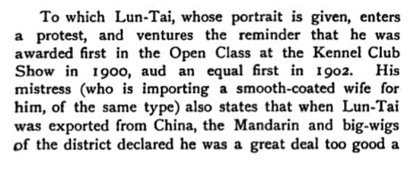 1903 Twentieth Century Dog excerpt Lun Tai smooth