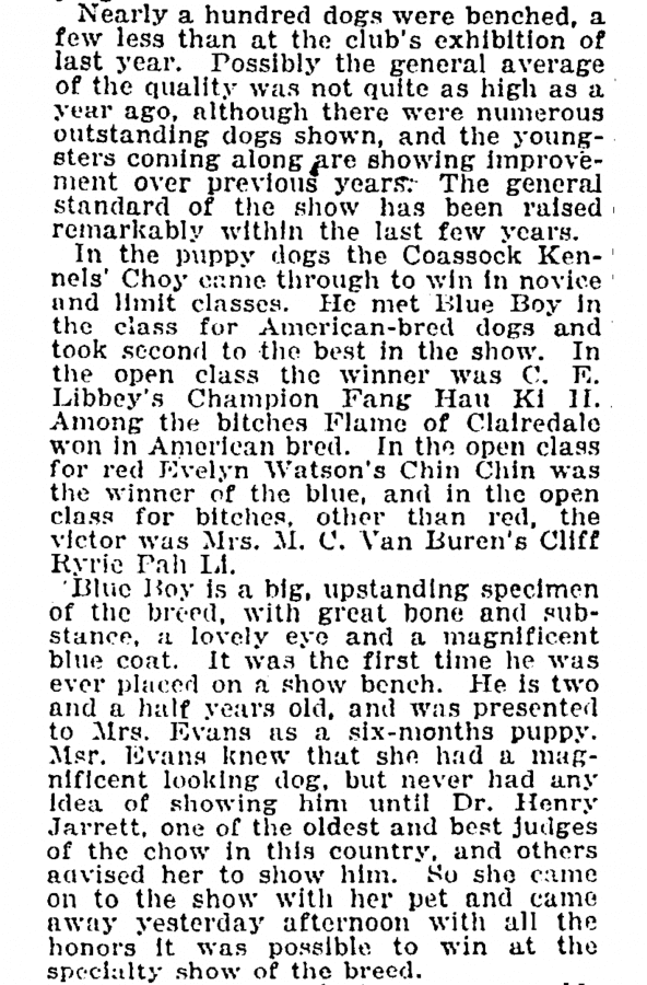 B-1922 Blue Boy Wins National article